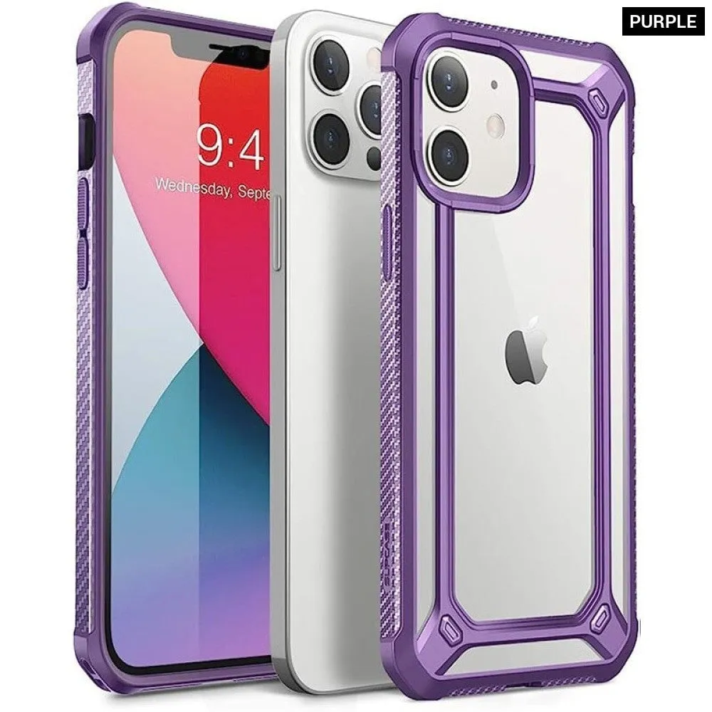 For Iphone 12 Case for Iphone 12 Pro Case 6.1 Inch Premium Hybrid Protective Clear Case