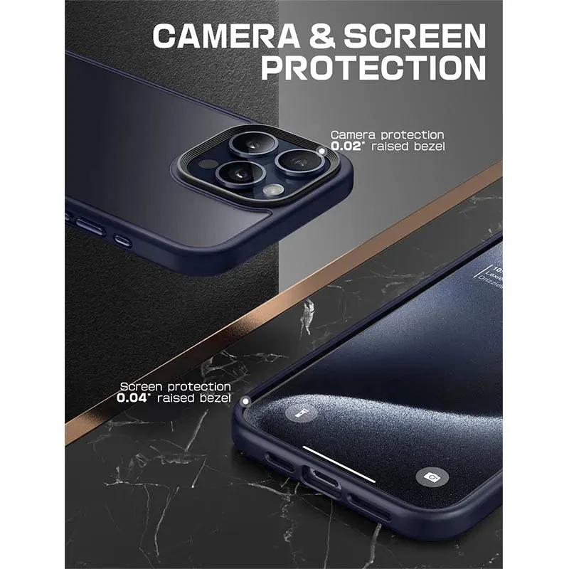 For Iphone 15 Pro Max 6.7 Inch 2023 Ub Style Premium Hybrid Protective Bumper Clear Back Case