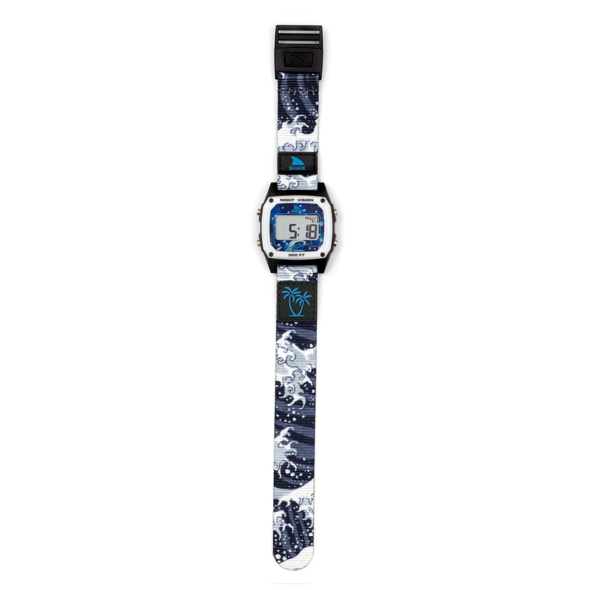 Freestyle Shark Luke Davis Signature Shark Classic Clip White Wave