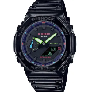 G-Shock GA2100RGB-1 Casioak Garish Rainbow Gamers