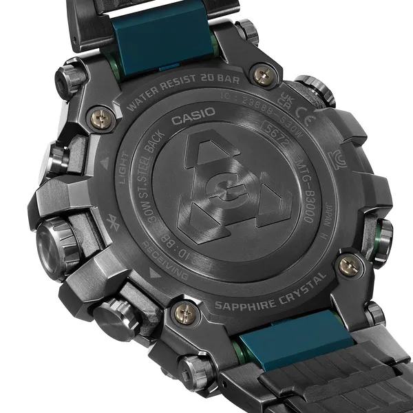 G-Shock MTGB3000BD12 MT-G Slim Dual Core Guard Green
