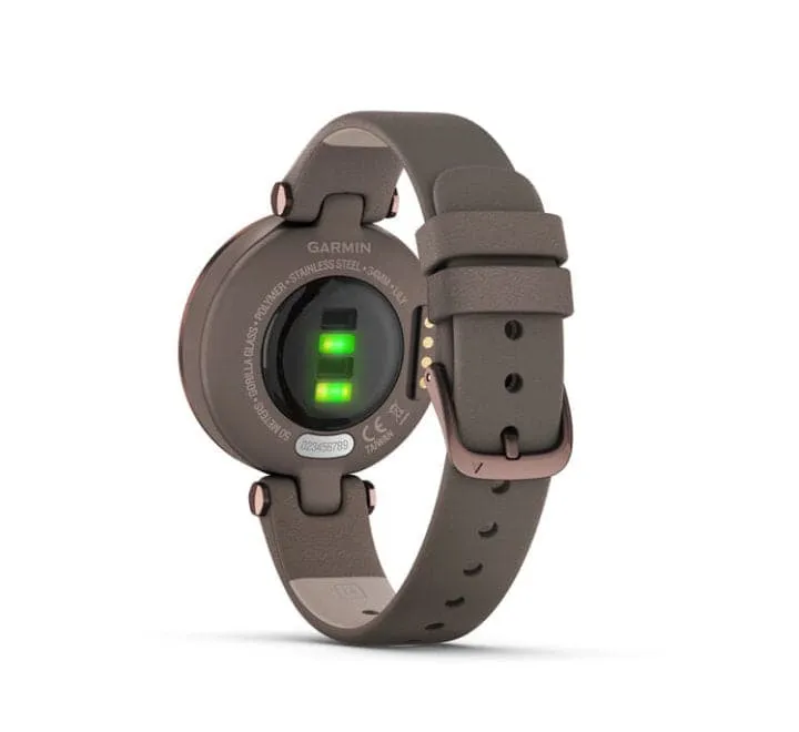 GARMIN Lily-Classic Edition Smart Watch with Paloma Leather (Cocoa)