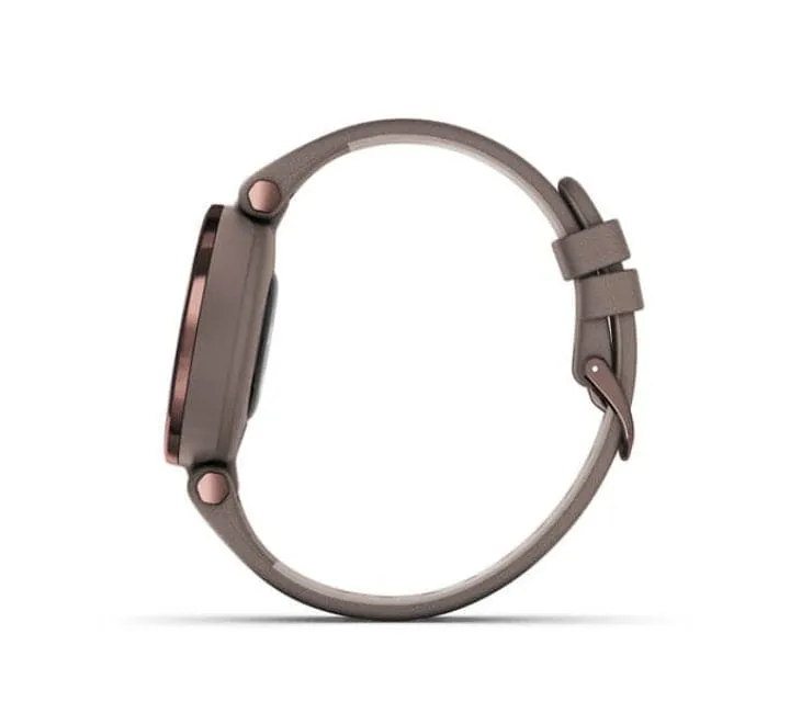 GARMIN Lily-Classic Edition Smart Watch with Paloma Leather (Cocoa)