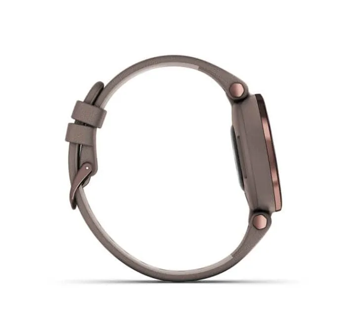 GARMIN Lily-Classic Edition Smart Watch with Paloma Leather (Cocoa)