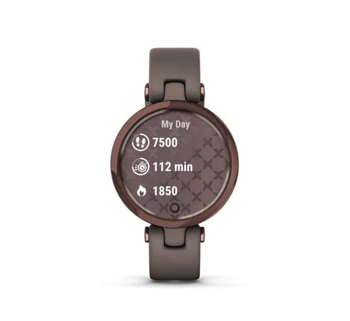 GARMIN Lily-Classic Edition Smart Watch with Paloma Leather (Cocoa)