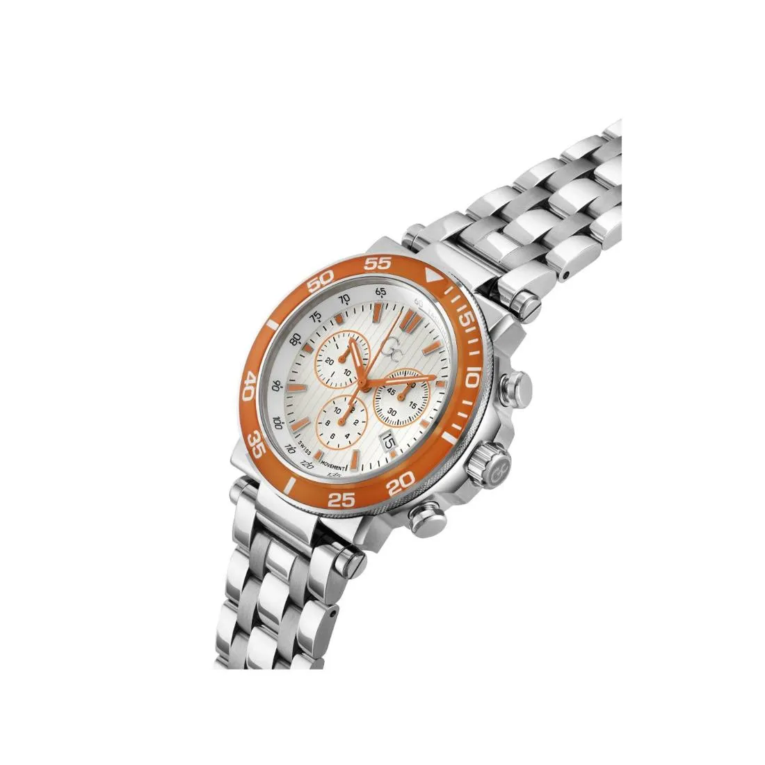 GC Men White Dial 44 mm Analog Watch- Z14010G1MF