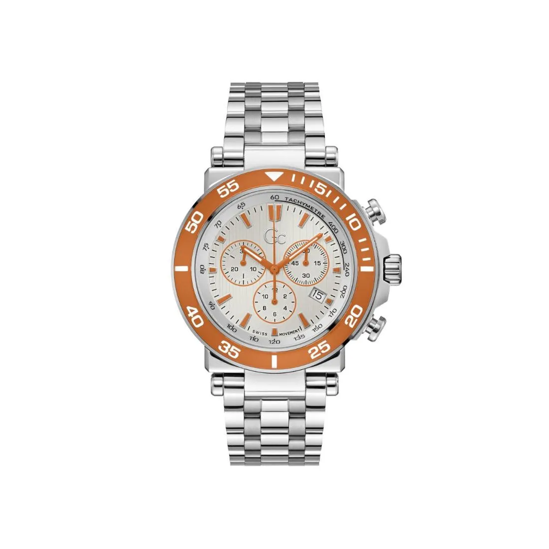 GC Men White Dial 44 mm Analog Watch- Z14010G1MF