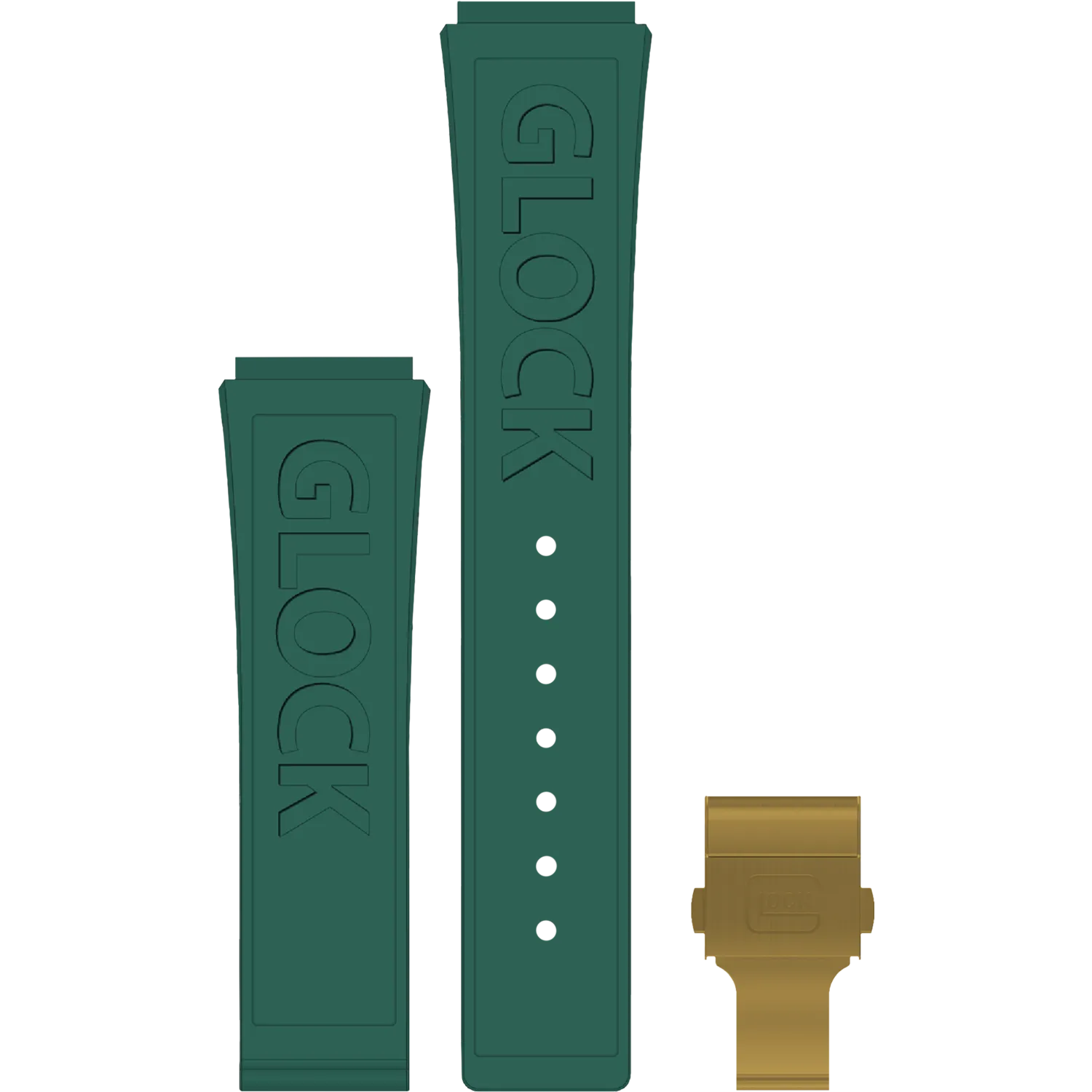 GLOCK - Interchangeable Silicone Strap | GB-PU-RGRNLGO-GC