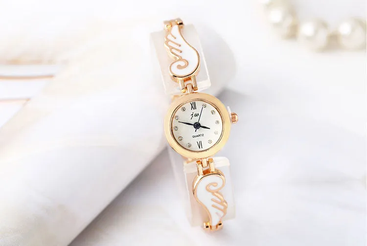 Gold Angel Wing Watch