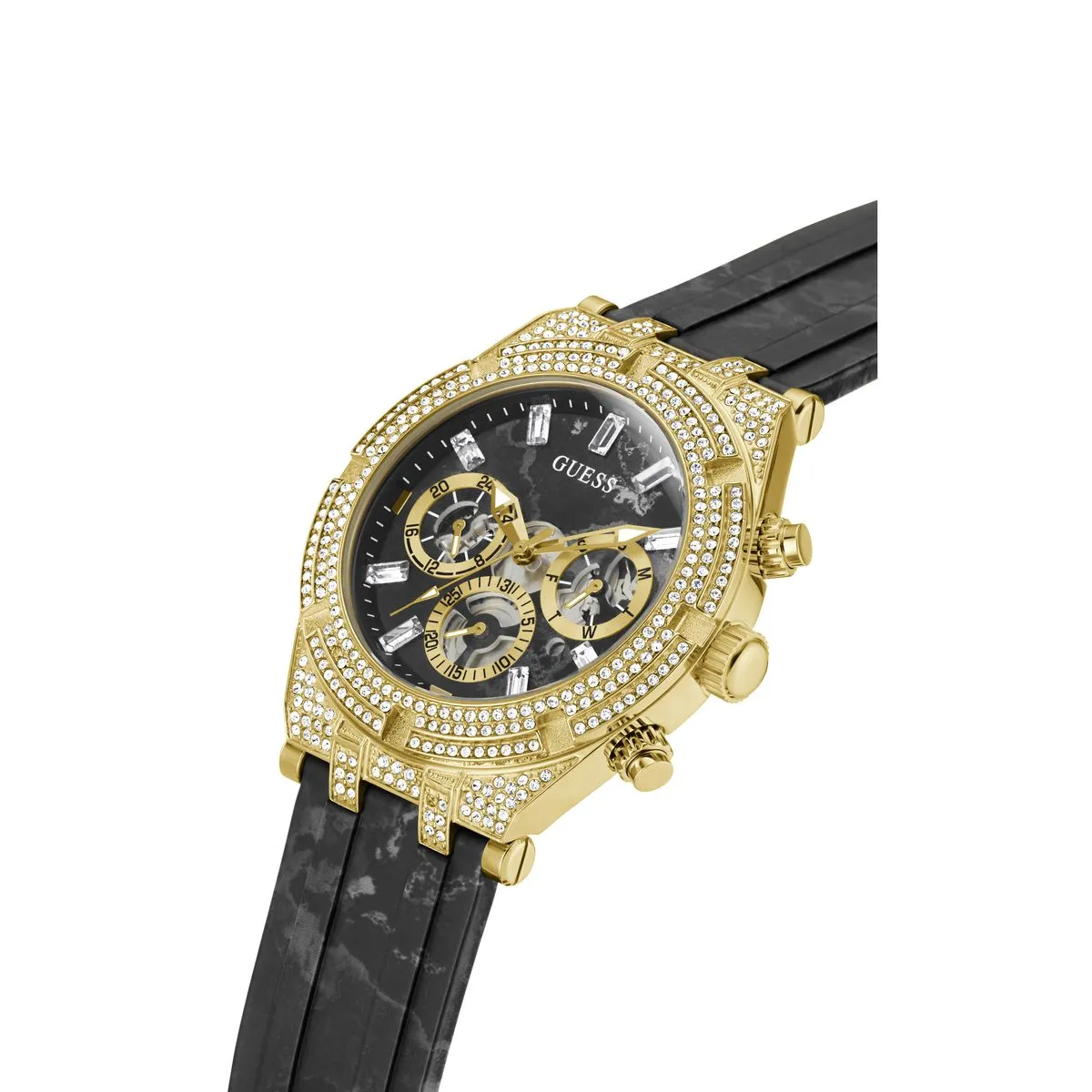 Guess Gold Dial Men Analog Watch - GW0418G2