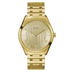 Guess Gold Dial Men Analog Watch - U1341G2M
