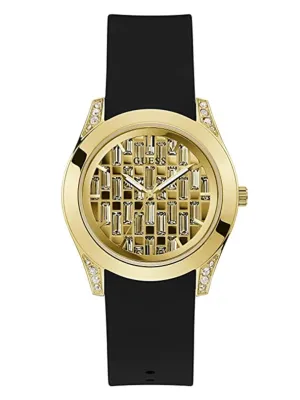 Guess Gold Dial Women Analog Watch - GW0109L1