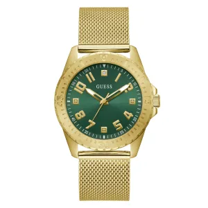 Guess Green Dial Men Analog Watch - U1393G2M
