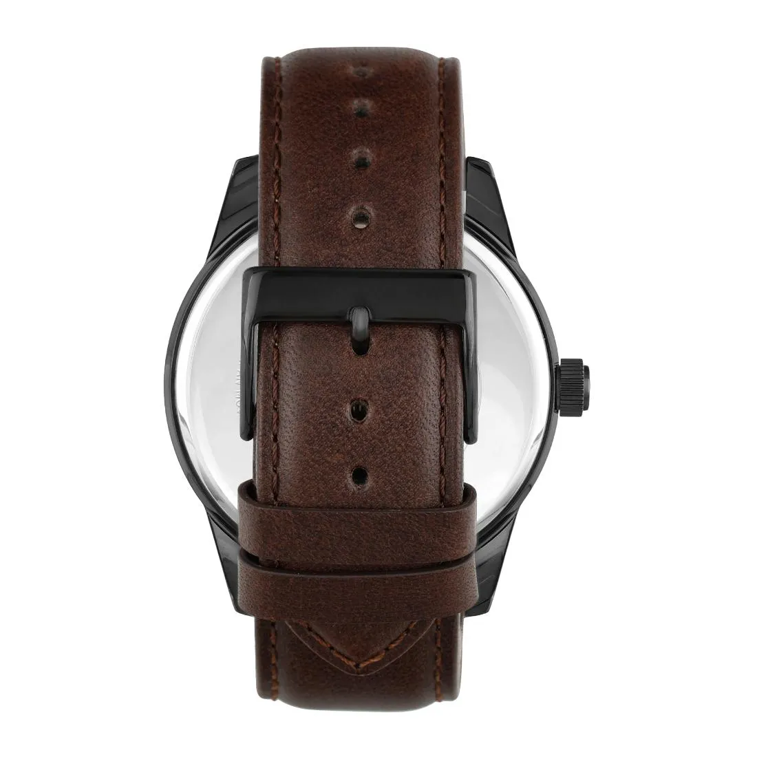 Guess Men 47 mm Black Dial Analog Watch- U1408G3M