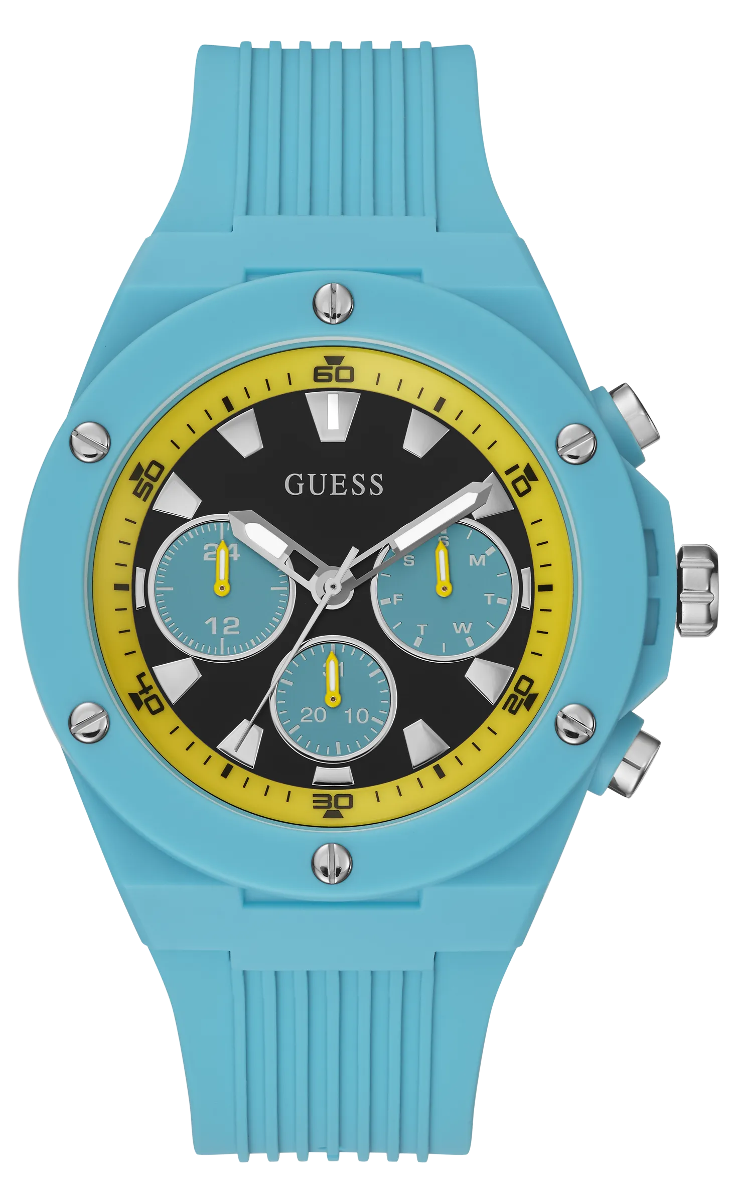 Guess Men Black Dial Analog Watch - GW0268G4