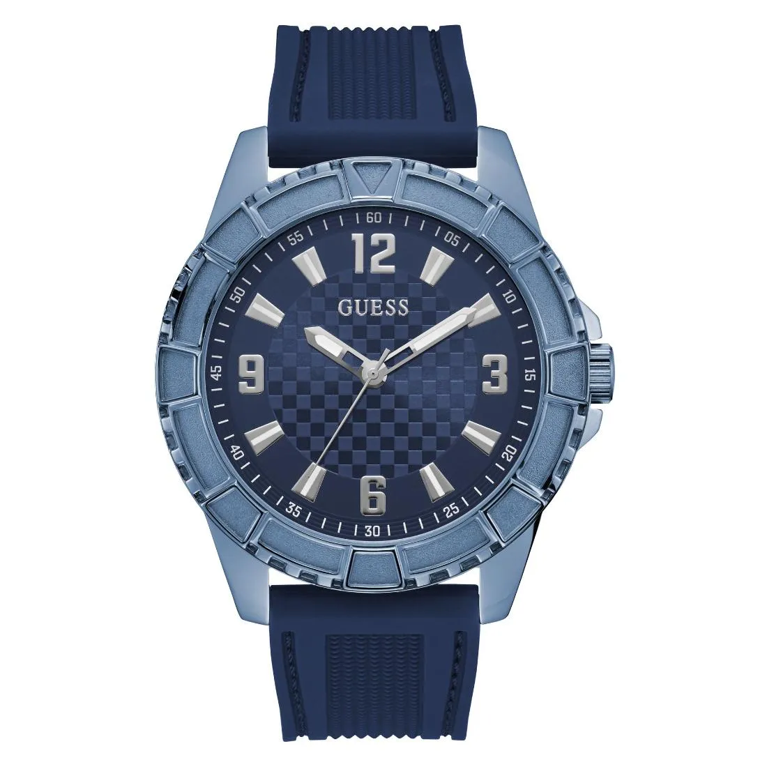 Guess Sport 50 mm Size Blue Dial Men Analog Watch - U1364G3M