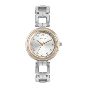 Guess Women 32 mm Silver Dial Analog Watch- U1387L4M