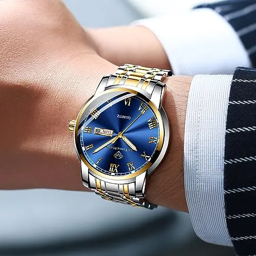 INTIMEMATE Stainless Steel Watches for Men