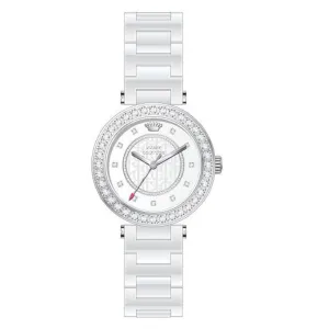 Juicy Couture with 34X34 MM White Watch Band; 1901259