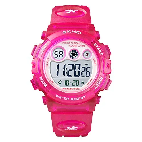 Kids Digital Sport Outdoor Waterproof Watches Ages 5-10