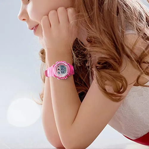 Kids Digital Sport Outdoor Waterproof Watches Ages 5-10