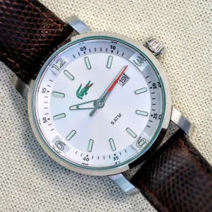 LACOSTE Quartz Watch 5ATM Date Indicator Wristwatch ALL S.S. - LC.12.1.14.0040