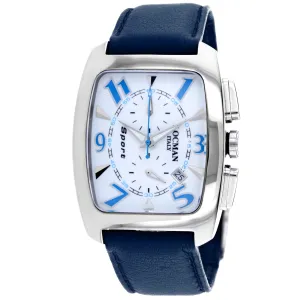 Locman Men's Classic White Dial Watch - 484WHNBL