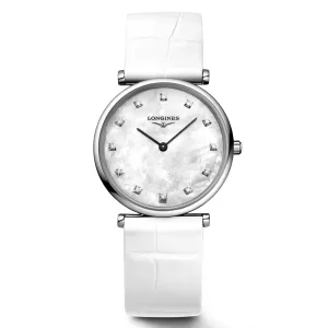 Longines La Grande Classique 29mm MOP Dial Diamond Ladies Quartz Watch L4.512.4.87.0