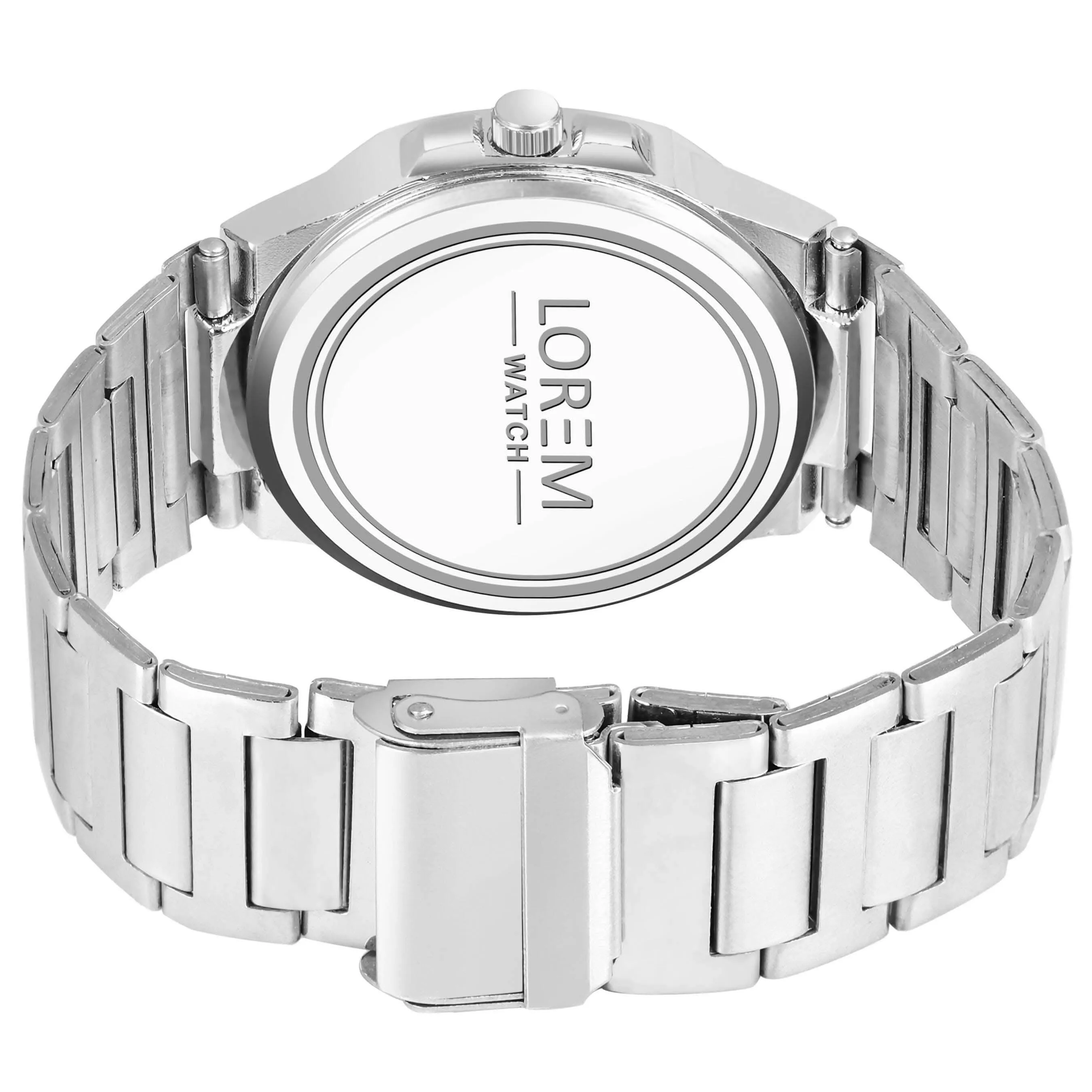 LOREM Blue Dial Date Function Analog Watch For Men LR145
