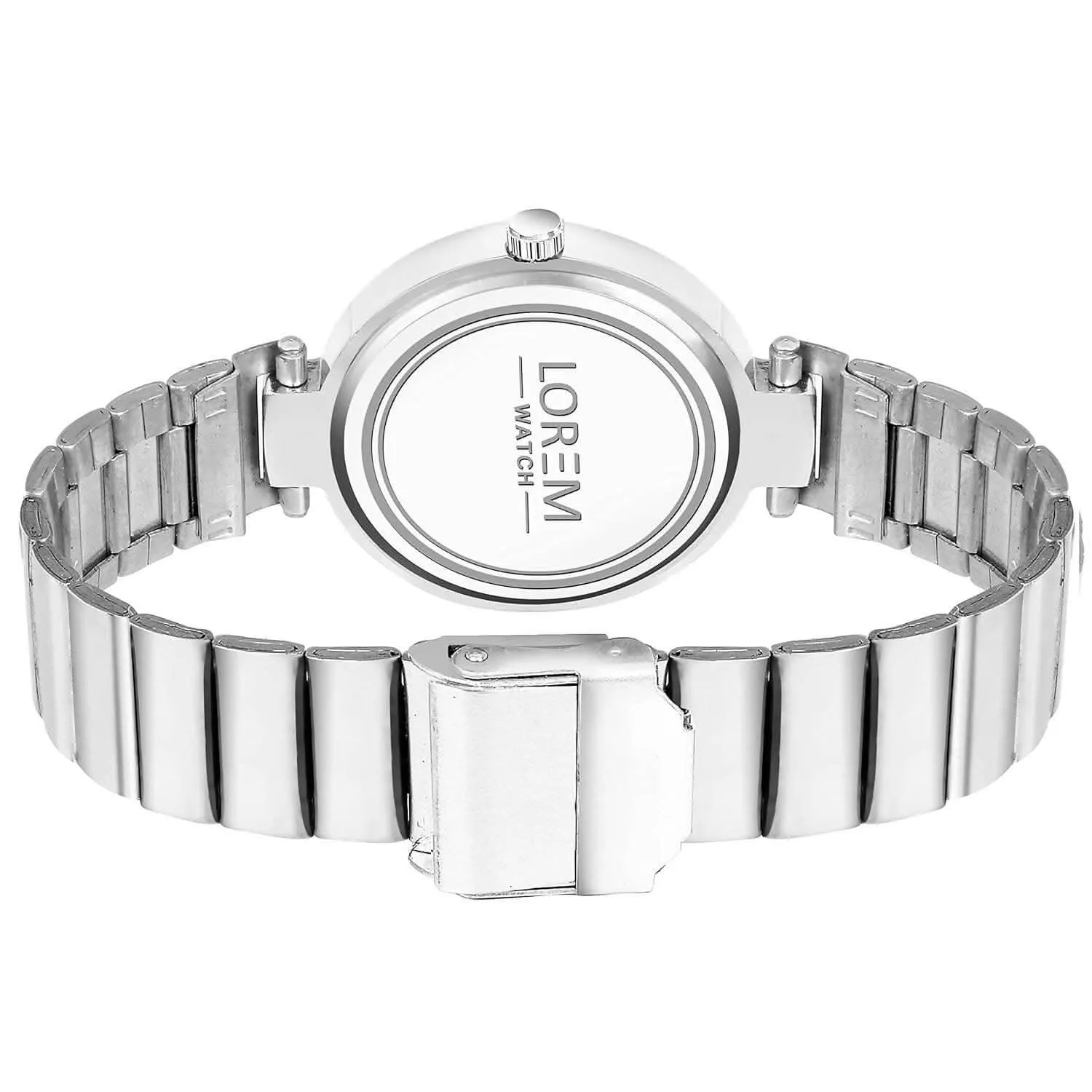 LOREM Grey Flower Designer Analog Watch For Women - LR312