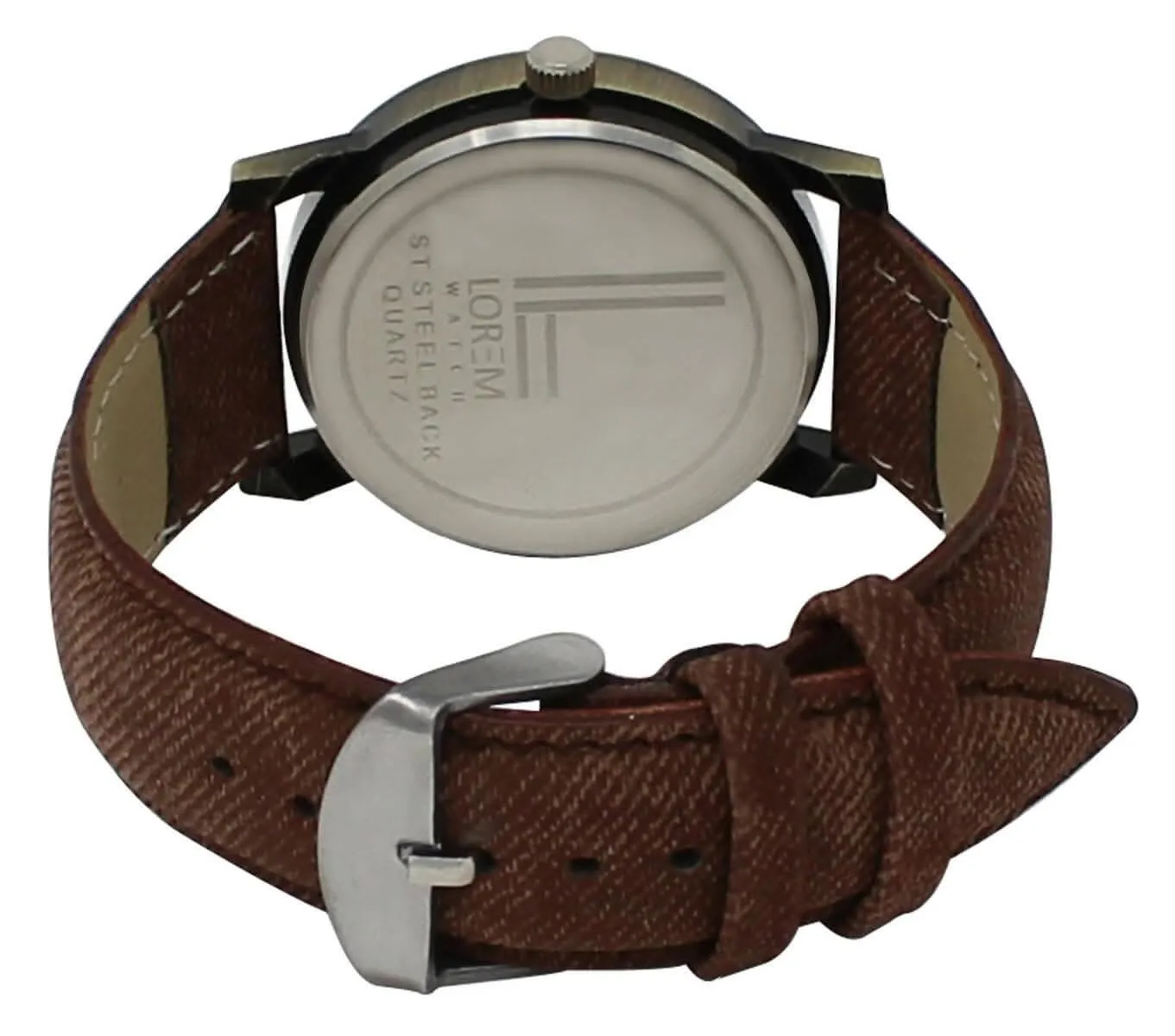 LOREM Grey Work Hard Analog Watch For Men LR29