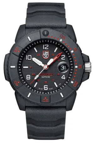 Luminox Navy SEAL CARBONOX Black Dial Black Rubber Strap Date Divers Quartz Mens Watch XS.3615