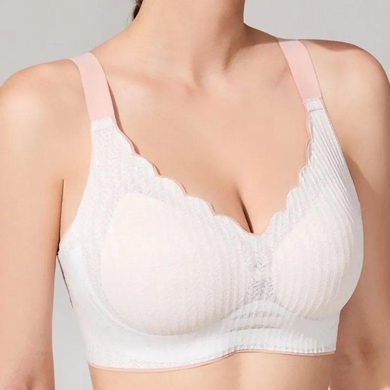 Magic Seamless Two-Tone Wire Free Bra