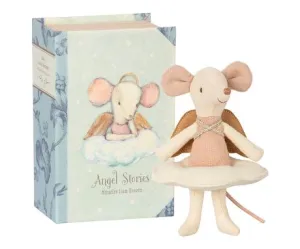 Maileg - Angel Mouse, Big Sister Book
