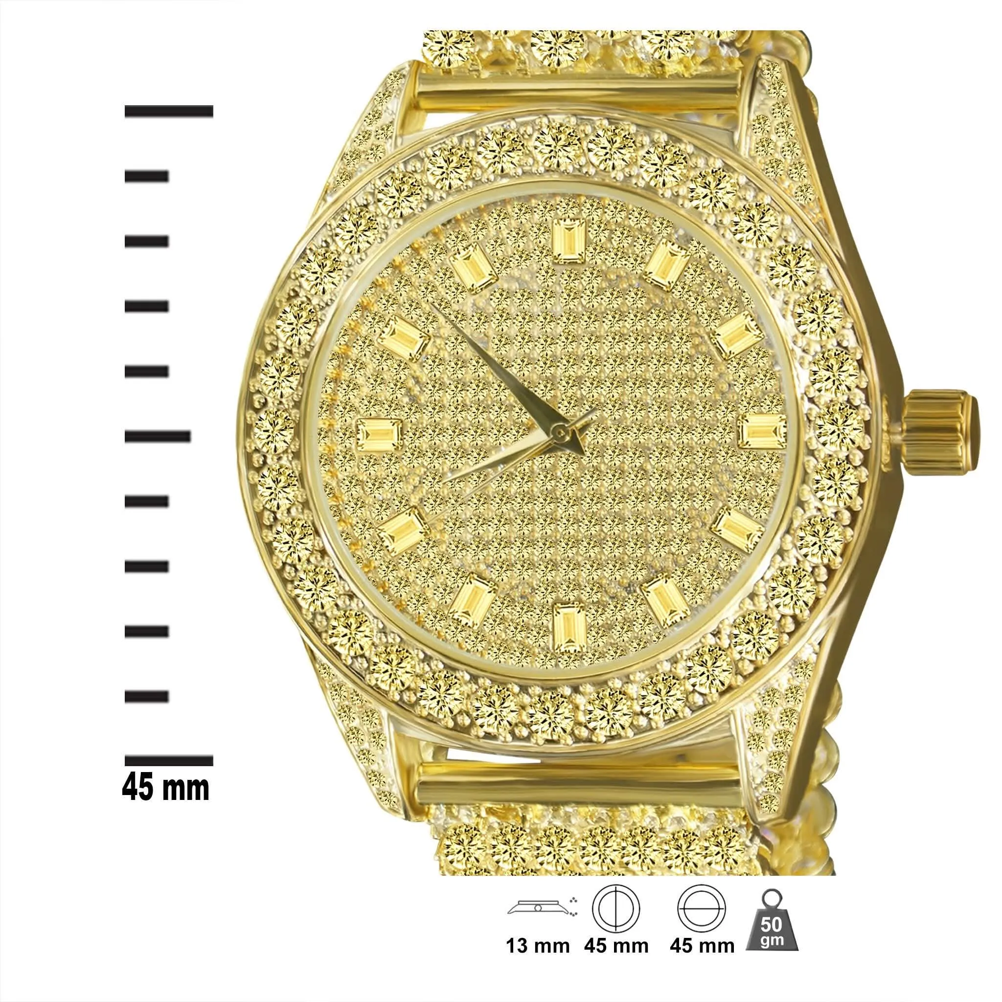 Majestic CZ Elegance Timepiece - 5110164