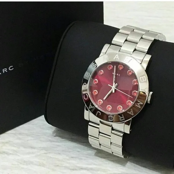 Marc By Marc Jacobs Amy Red Women's Steel Classic Watch MBM3333