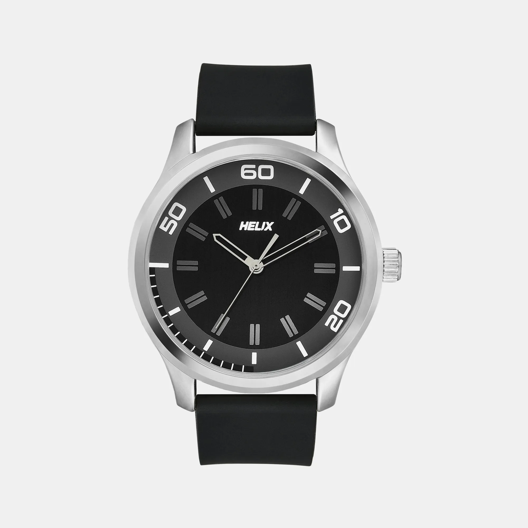 Men's Black Analog Stainless Steel Watch TW043HG21