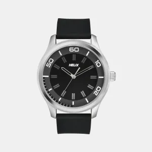 Men's Black Analog Stainless Steel Watch TW043HG21