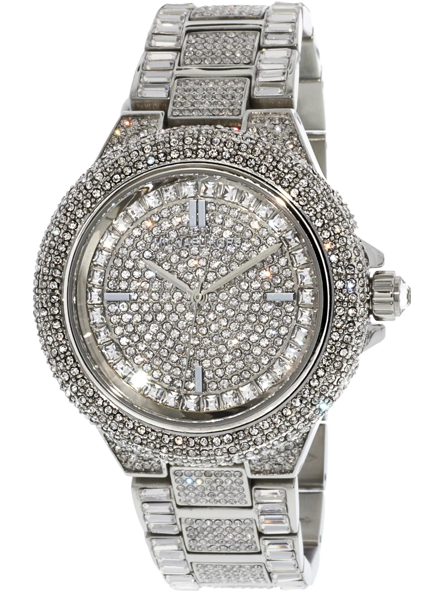 Michael Kors Women's Camille MK5869 Silver Stainless-Steel Japanese Quartz Fashion WatchMichael Kors Women's Camille MK5869 Silver Stainless-Steel Japanese Quartz Fashion Watch