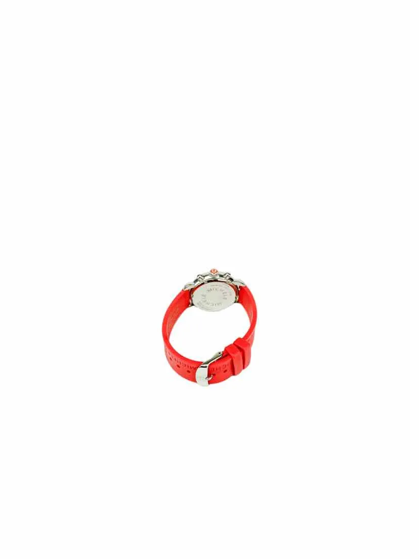 Michele Women's CSX Carousel Chronograph Watch Red   extra bands
