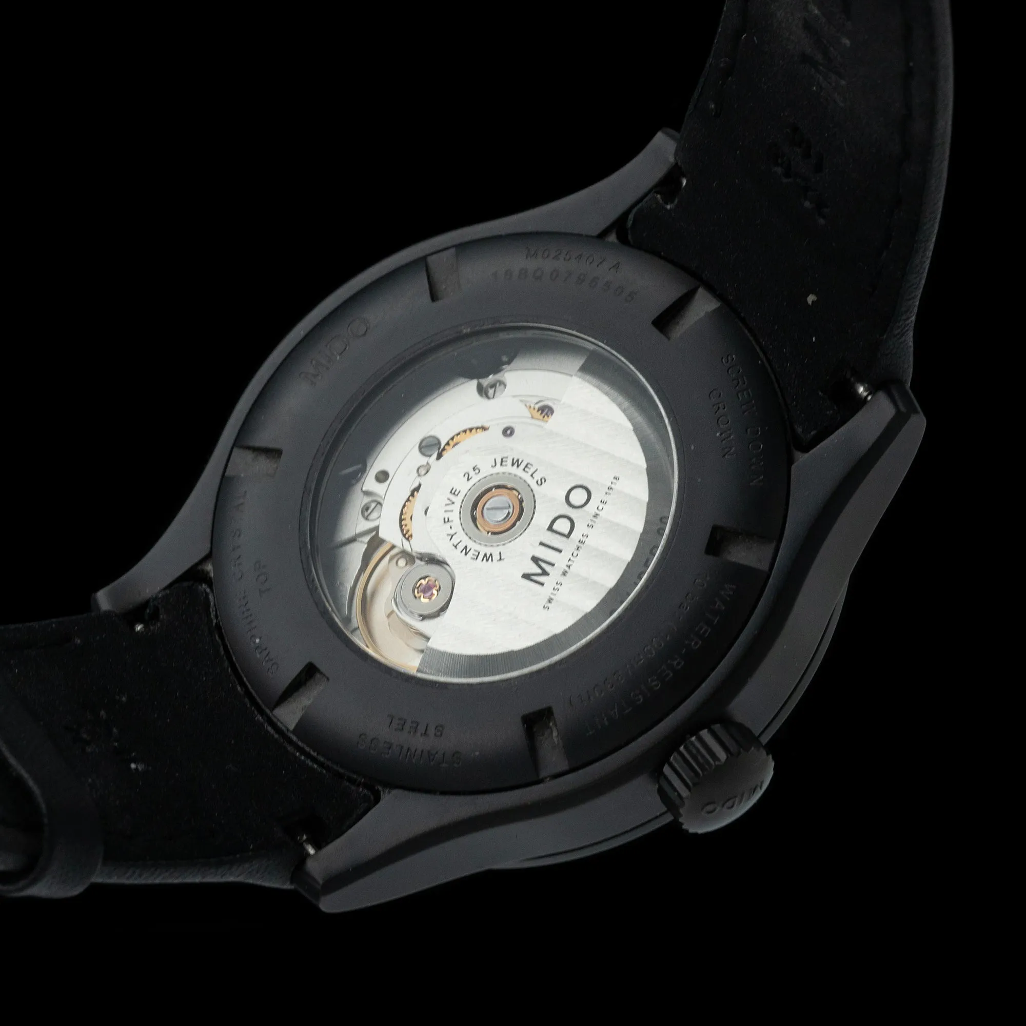 Mido - Multifort Automatic 'Anthracite'