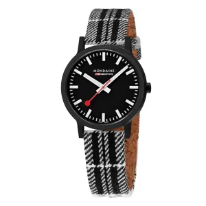 MONDAINE essence, 41mm, vegan sustainable watch, MS1.41120.LB