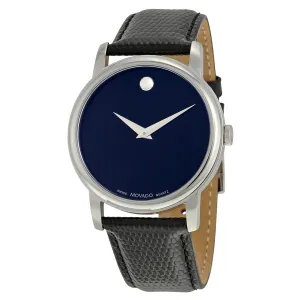 Movado Classic Museum Dark Navy Dial Men's Watch 2100007