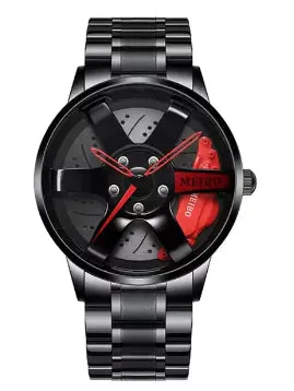 New Fashion Casual Car Wheel Hub Caliper Design Watches Men