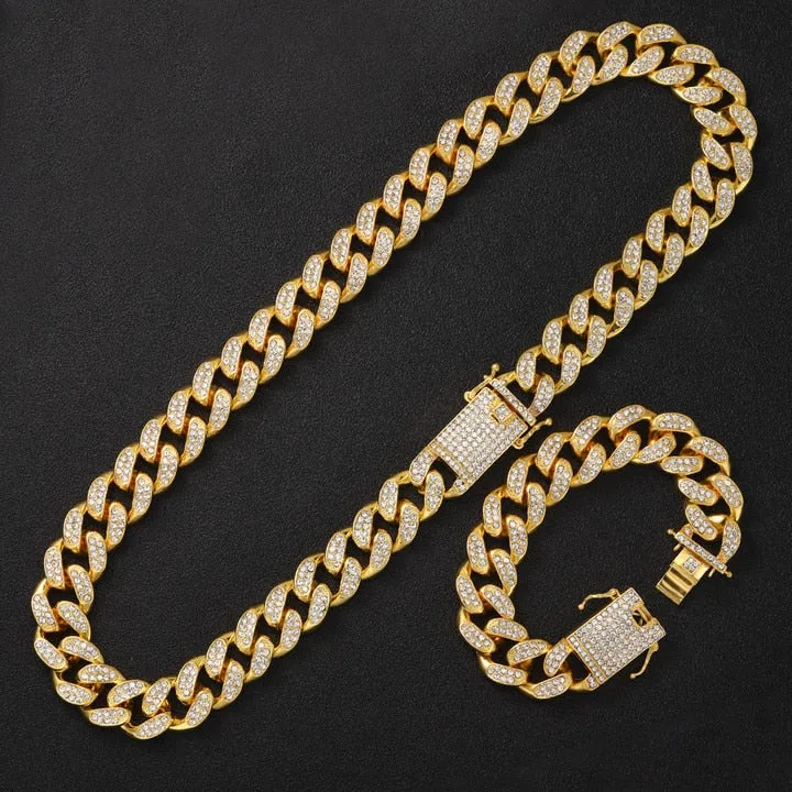 New Men Women Fashion Watches Full Rhinestone Luxury Iced Out Quartz Watches