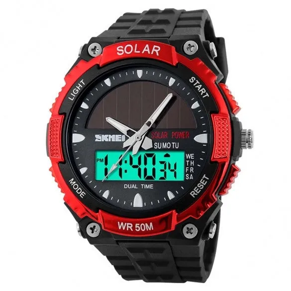 New Wrist Watch Sport Watches Men's Luxury Outdoor Water-Resistant LCD Watch