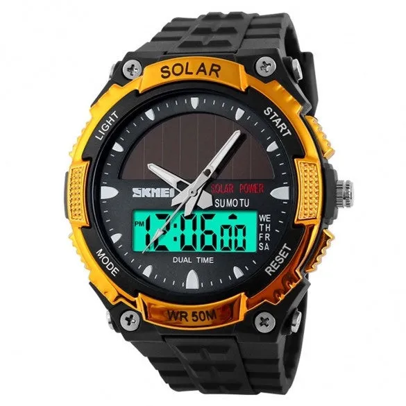 New Wrist Watch Sport Watches Men's Luxury Outdoor Water-Resistant LCD Watch