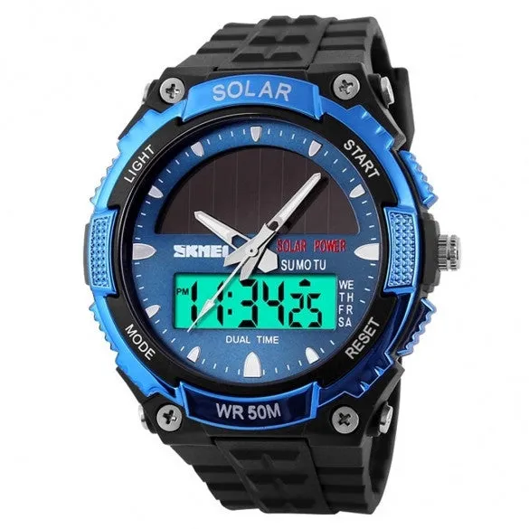 New Wrist Watch Sport Watches Men's Luxury Outdoor Water-Resistant LCD Watch