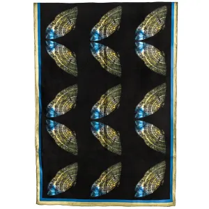 Night Glide - Long Silk Scarf