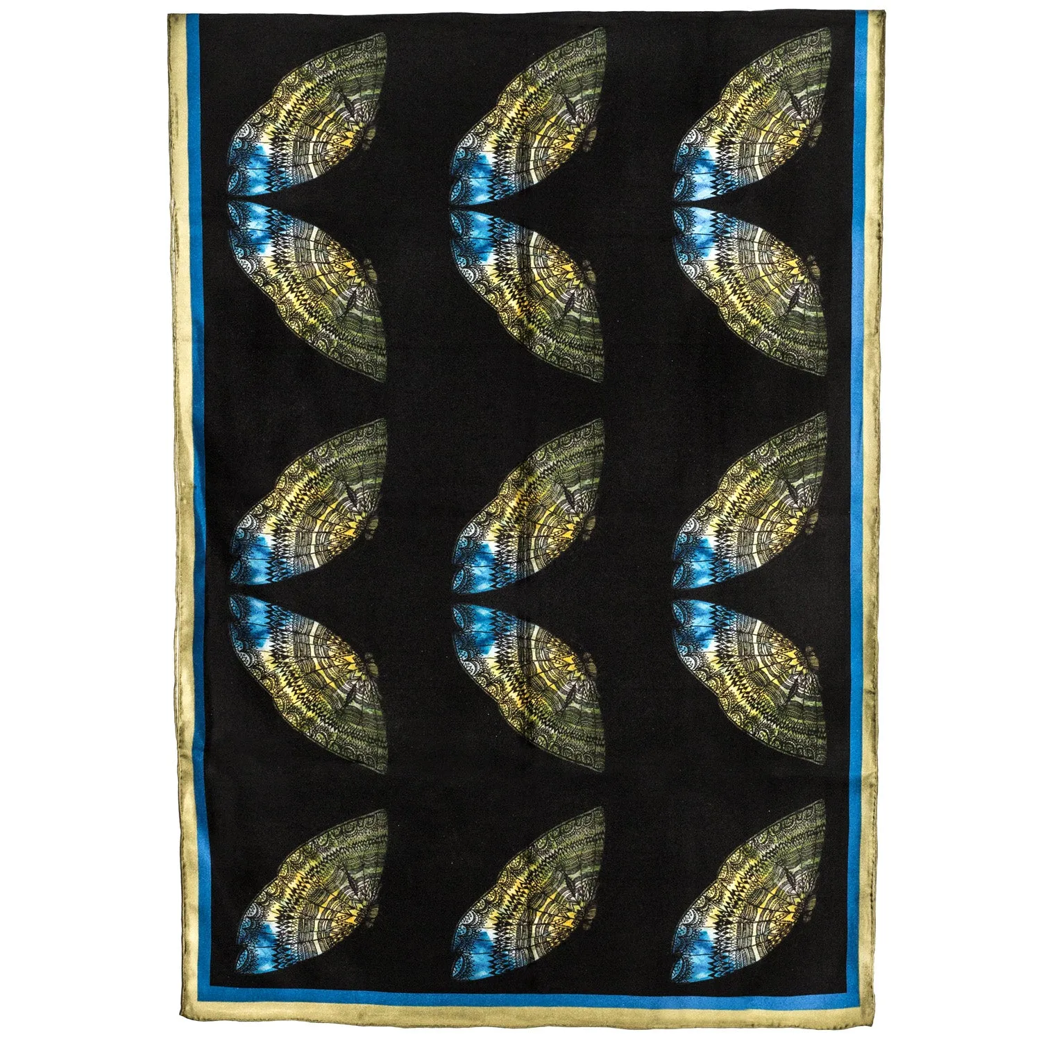 Night Glide - Long Silk Scarf